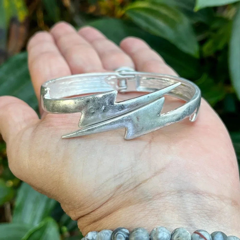 Lightning Bolt Bracelet Hinged - Picture 5 of 8